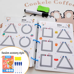 32 Pages Writing & Drawing Set with Erasable Pen - Back to School Supplies