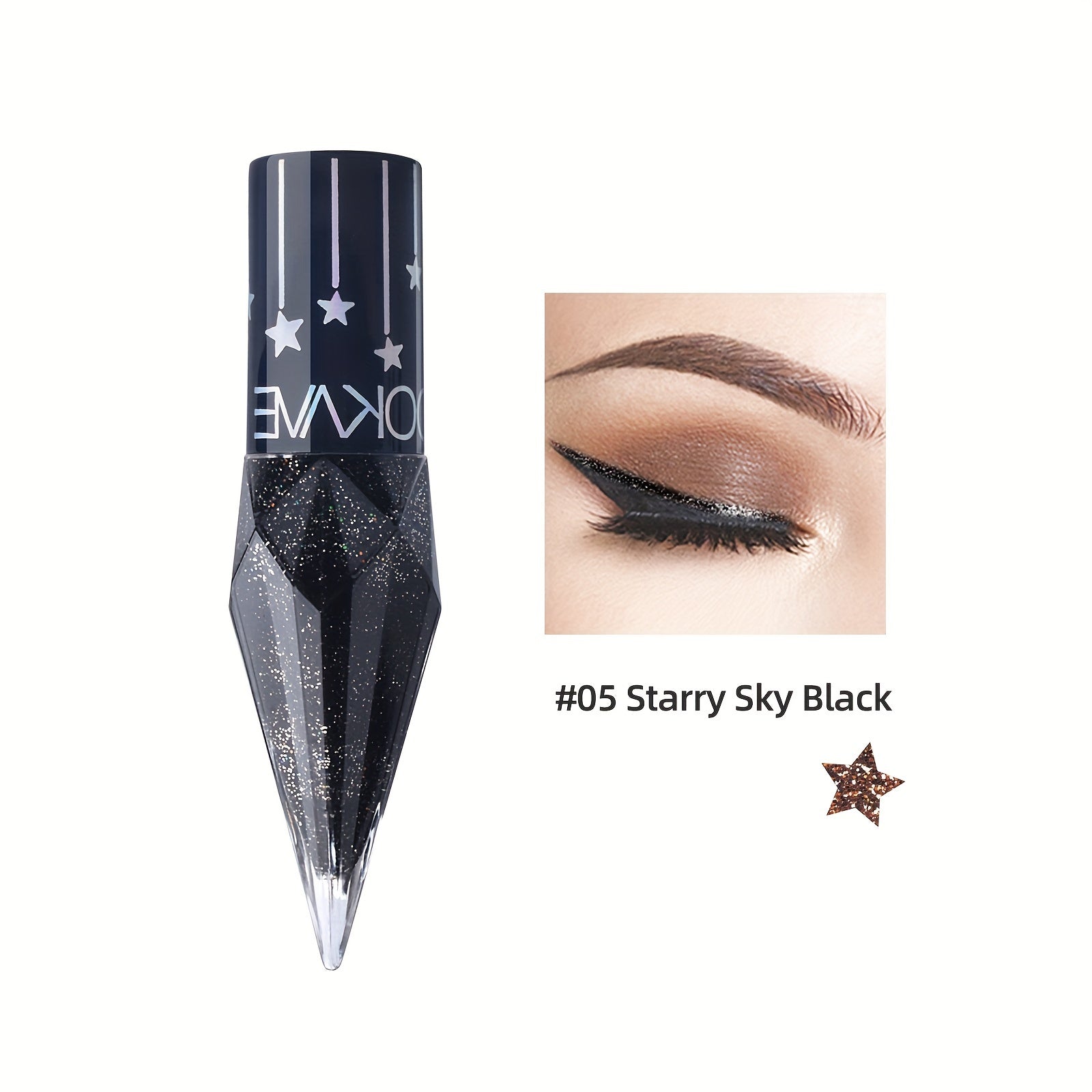 Starry Sky Liquid Eyeliner Pen Sparkle Pearly Eyeliner Stick