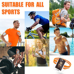 Sports Cycling Arm ID Card Holder Strap