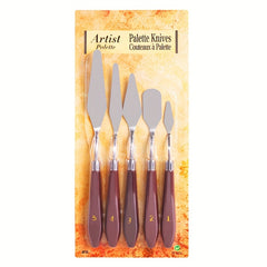 5pcs Painting Scraper Pigment Set for Acrylic Gouache Art