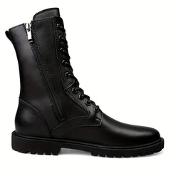 Men's Lace Up High Top Riding Boots