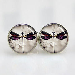 Vintage Dragonfly Cufflinks Groom Cufflinks