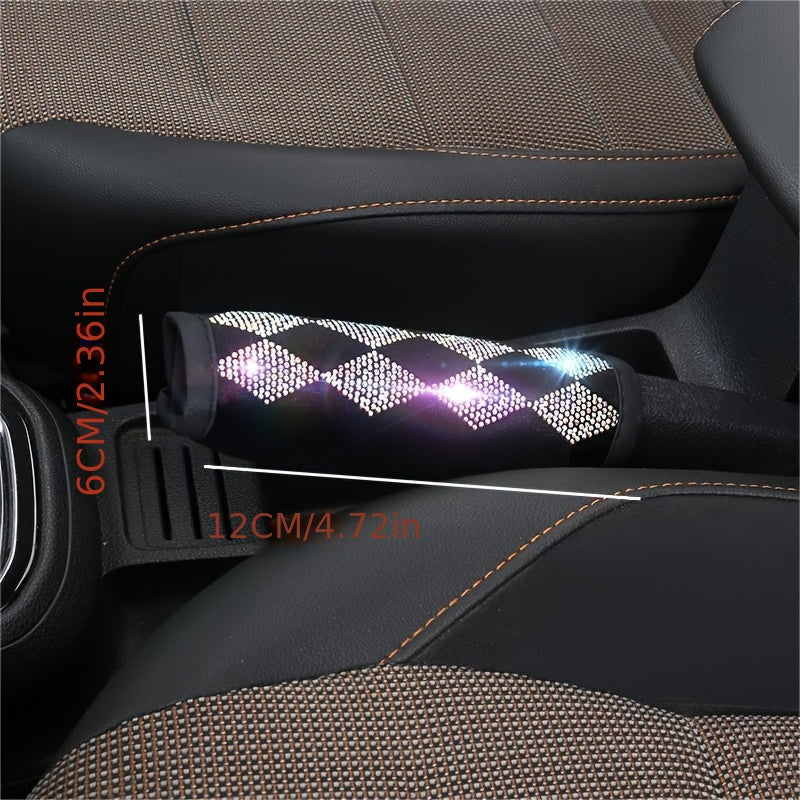 Crystal Car Set - Mirror, Seat Belt, Handbrake, Gear, Door Handle Cover