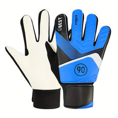 Youth Soccer Goalkeeper Gloves Full Finger Hand Protection