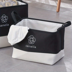 Large Capacity Folding Clothes Storage Box with Handles