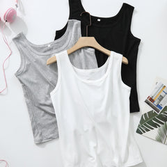 3-Pack Women's Solid Tank Sleep Tops