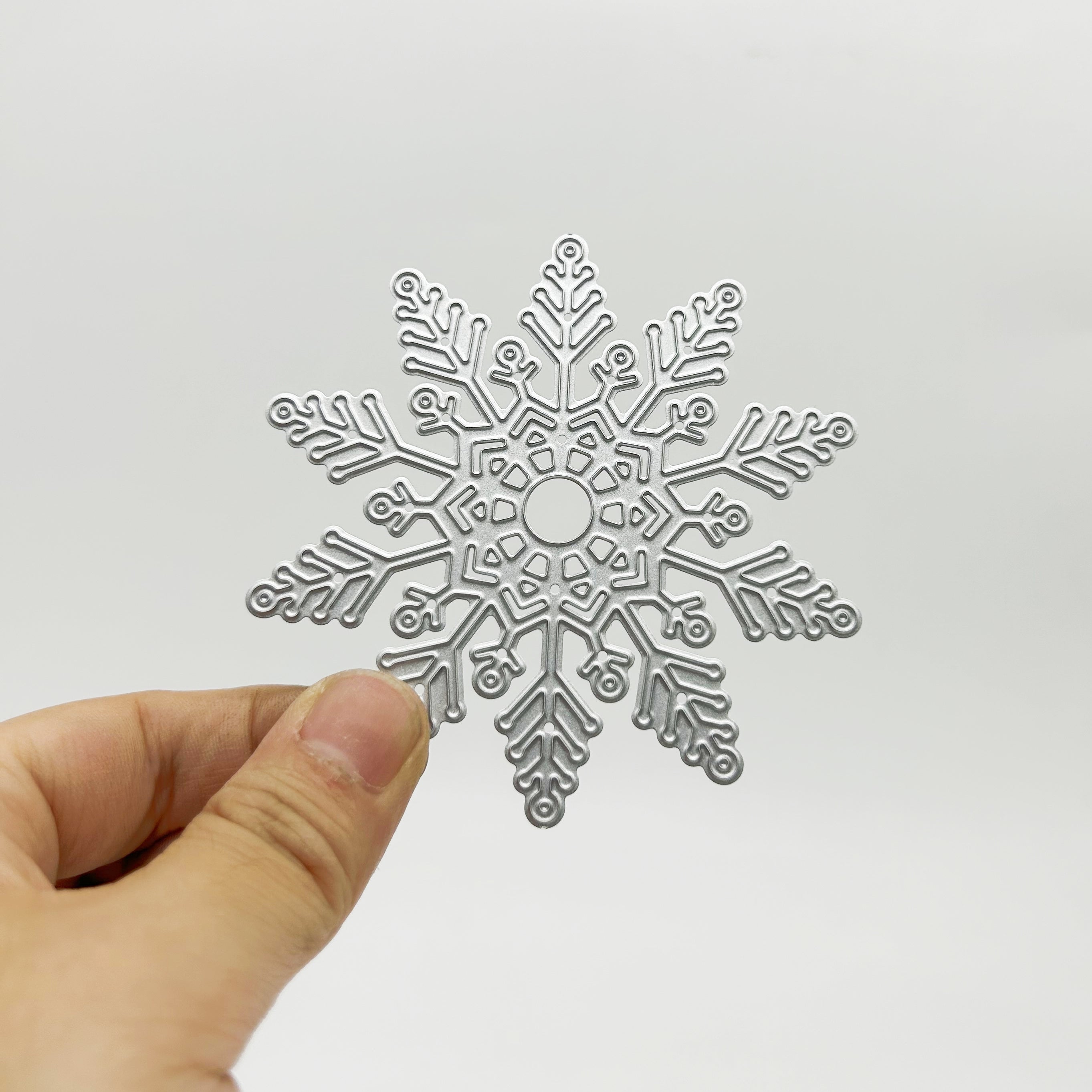 Snowflake Mold DIY Metal Embossing Scissors Scrapbook Cutting Mold