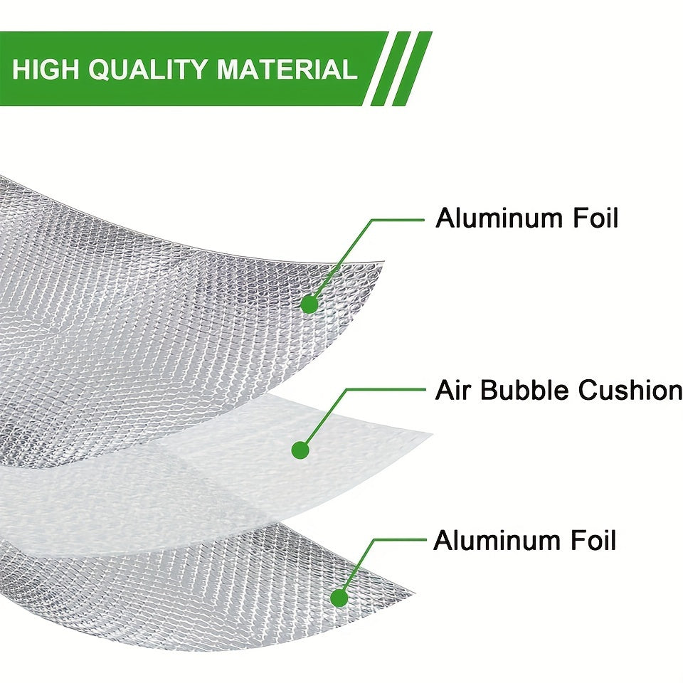 Reflective Insulation Foam Sheet Double Side Aluminum Foil Bubble Roll