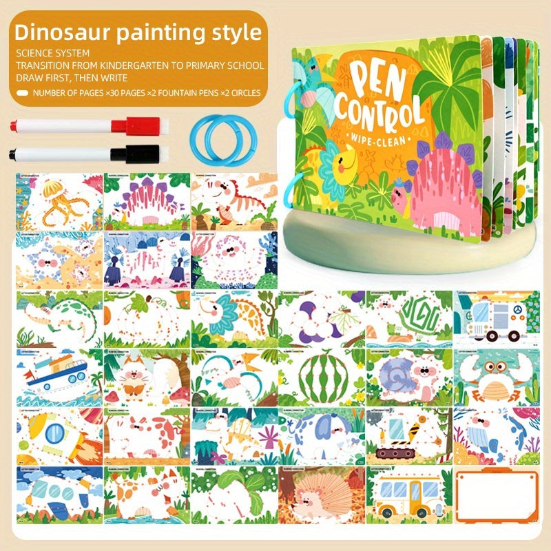 Kids Doodle Board with 2 Doodle Pens Educational Tablet