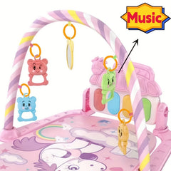 Fun Piano Pedal Gym Play Mat for Baby's Development