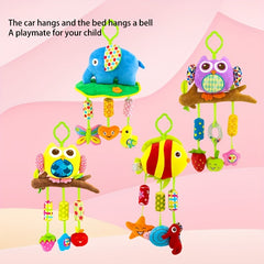 Baby Stroller Pendant Rattle Bed Bell Soothing Doll