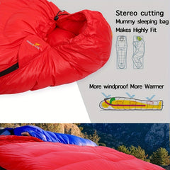 Lightweight Warm Sleeping Bag for Camping & Hiking