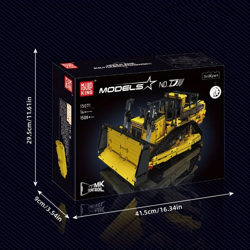 Building Blocks Bulldozer Toy with APP Version Gift