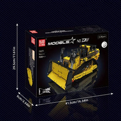 Building Blocks Bulldozer Toy with APP Version Gift