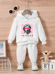 Infant Autumn/Winter Sweatshirt Hoodie Set