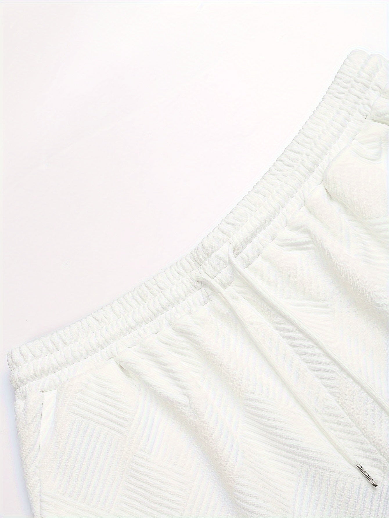  Solid Long Sleeve Round Neck Pullover Top & Pants Two Piece Set