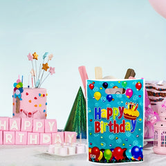 10pcs Colorful Happy Birthday Party Gift Bags