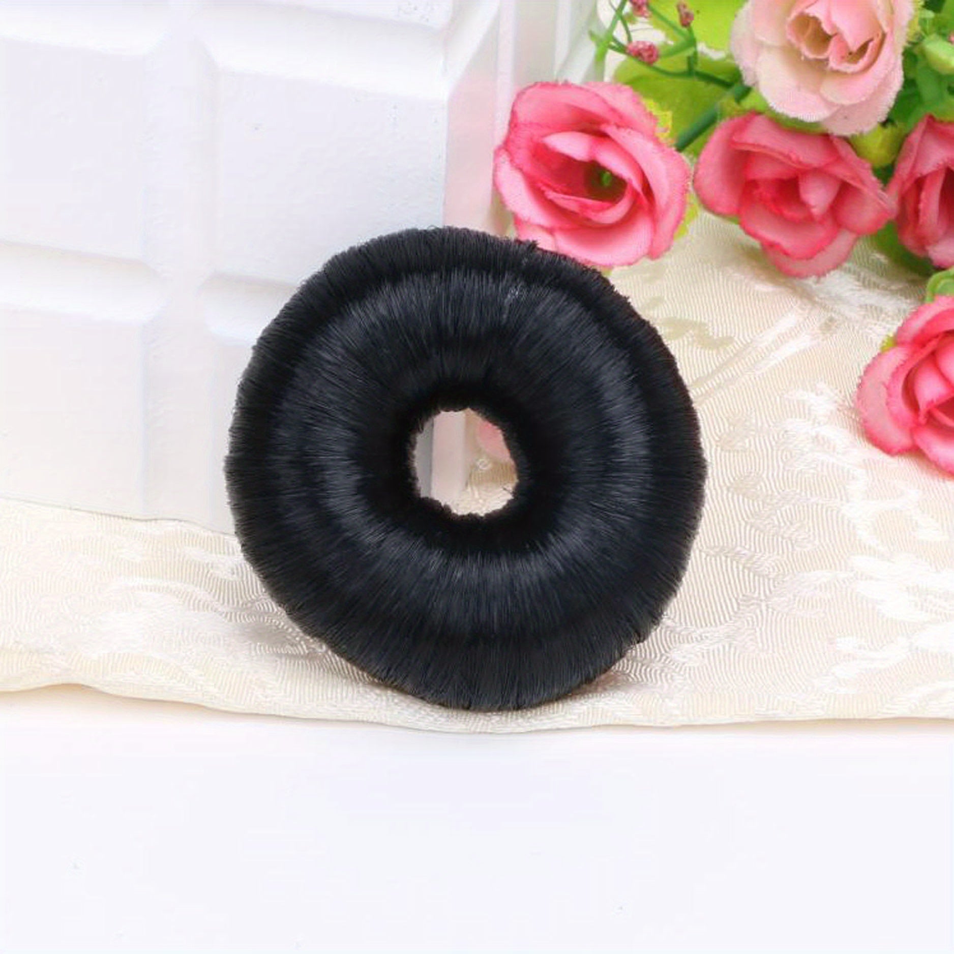 Fluffy Donut Bun Hair Tie Styling Tool