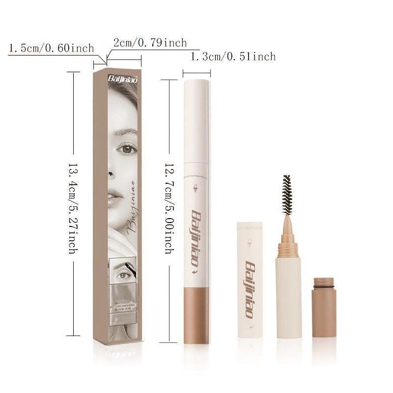 Smooth Eyebrow Cream Matte Finish Three Dimensional Eyebrow Cream