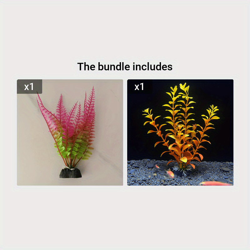 Aquarium Plastic Simulation Aquatic Plants Aquarium Decoration Seaweed Ornaments