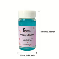Glue Cleaner Tweezers Cleaning For Tools Eyelash Extension Glue