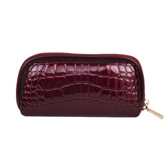 Female Stone Pattern Wallet Long Purse Leather Clutch Bag
