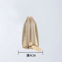 Female Stone Pattern Wallet Long Purse Leather Clutch Bag