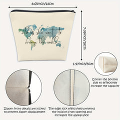 Change the World Graduation Makeup Bag