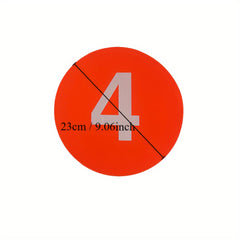 3pcs High Mixed Number Discs W/ Storage Bag Soccer Basketball Training