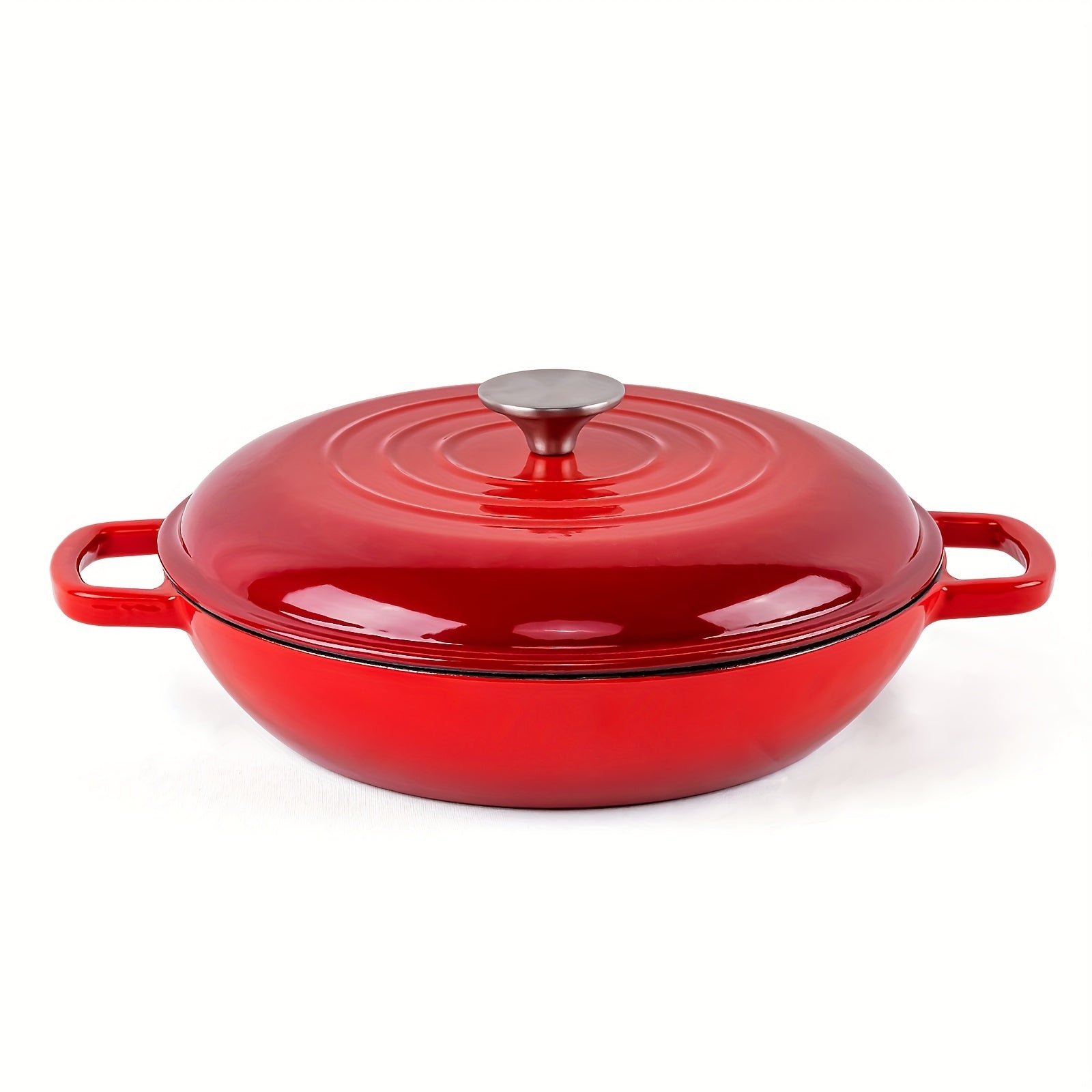 Enameled Cast Iron Dutch Oven Cooking Pot with Lid