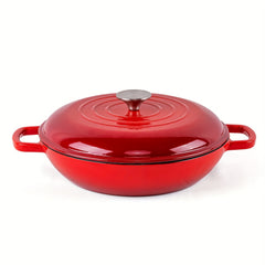 Enameled Cast Iron Dutch Oven Cooking Pot with Lid