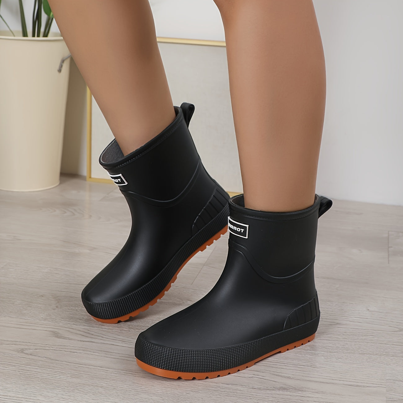 Women's Waterproof Outdoor Rain Boots Soft Sole Work Boots