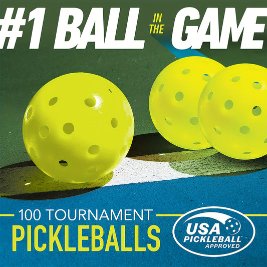8pcs Durable Pickleballs 40 Hole Outdoor Sports Equipment For Adults