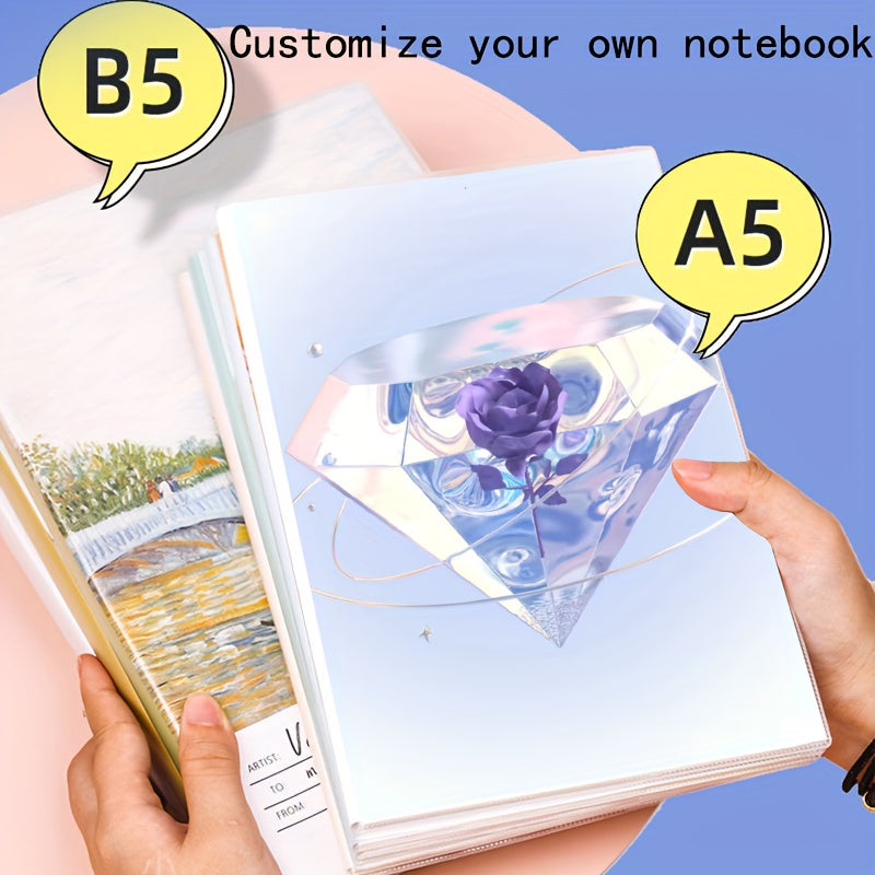 Personalized Photo Notebook Waterproof Soft Cover High Paper for Journaling