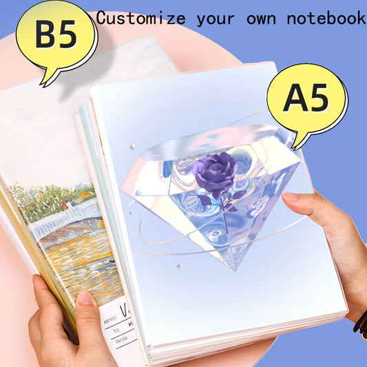 Personalized Photo Notebook Waterproof Soft Cover High Paper for Journaling