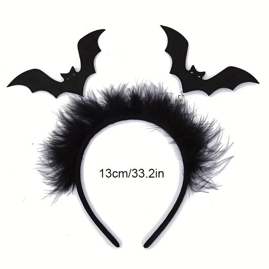 Halloween Bat Hair Hoop Party Decoration Head Hoop