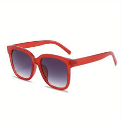 Large Oval Polarized Sunglasses Vintage Women Sunshade Eyeglasses