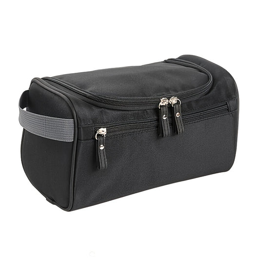 Waterproof Cosmetic Bag Travel Organizer for Toiletries Mill Sand Oxford Case