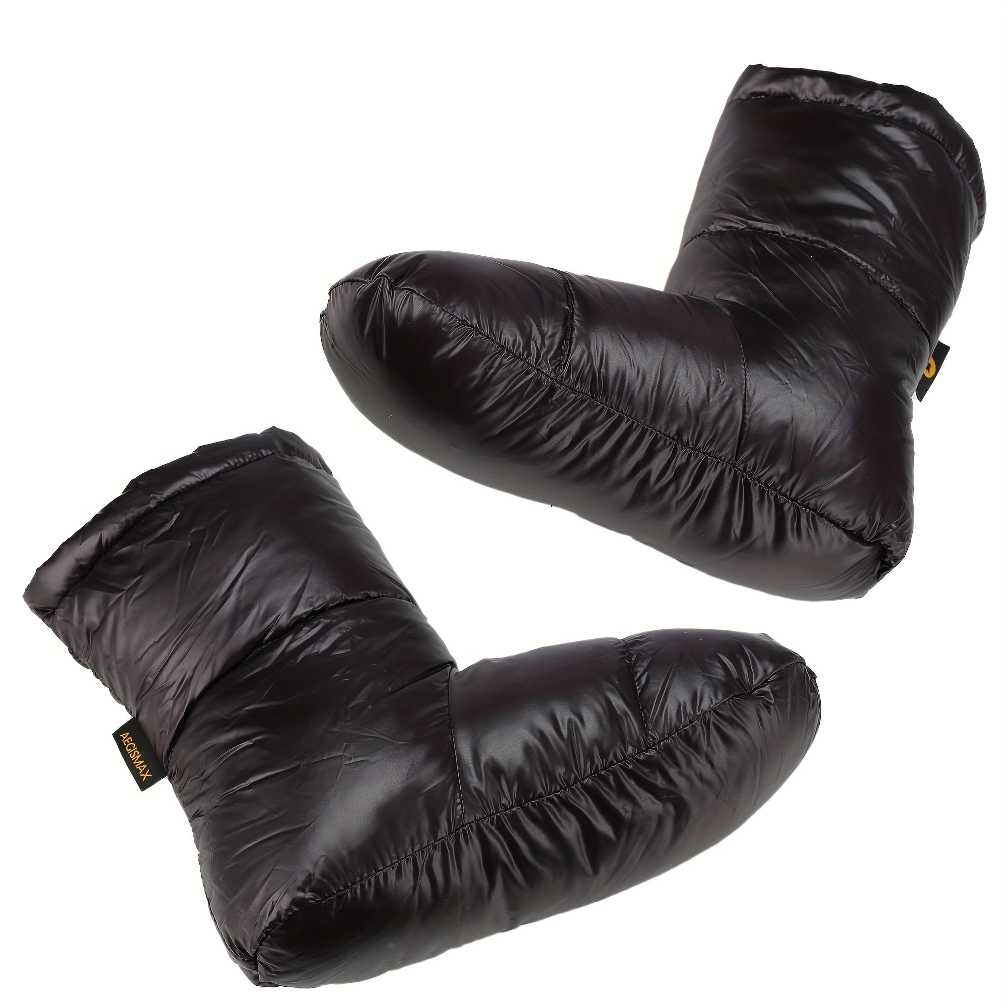 AEGISMAX 650FP Down Booties Warm Slippers for Camping