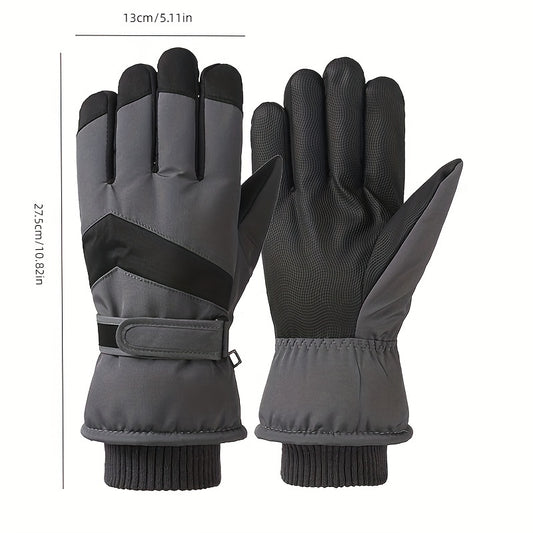 Coldproof Outdoor Warm Keeping Gloves Touch Screen Skiing & Cycling Gloves