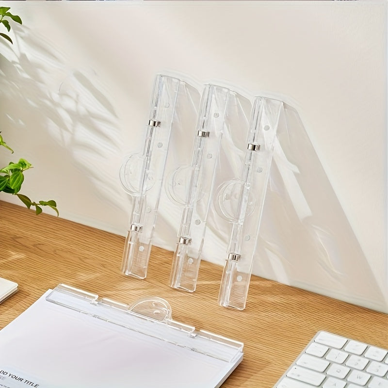 Acrylic Transparent Clip Folder