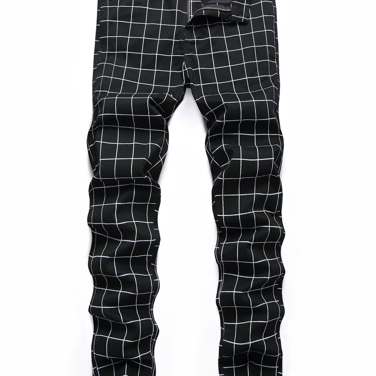 Men's Retro Plaid Stretch Casual Pants