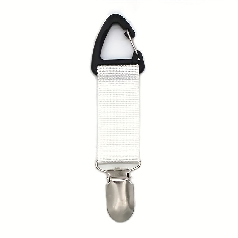 Multifunction Bag Hanging Clip Elastic Hat Clip for Travel