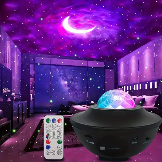 Galaxy Projector Lights with Music Speaker & Remote Control