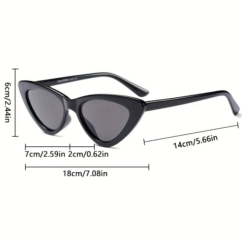 Triangle Cat Eye Sunglasses Anti Glare UV400