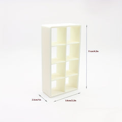 1:12 Scale Dollhouse Storage Box Set - Display and Organizer Compartments