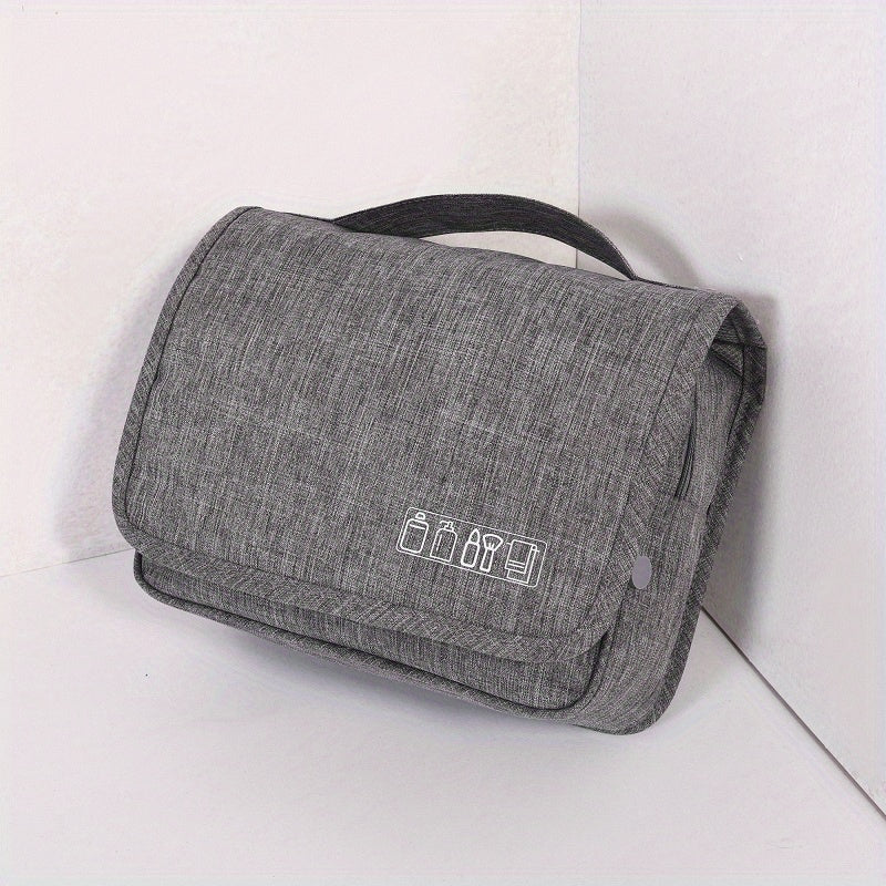 Portable Cosmetic Bag with Convenient Buckle for Makeup Storage