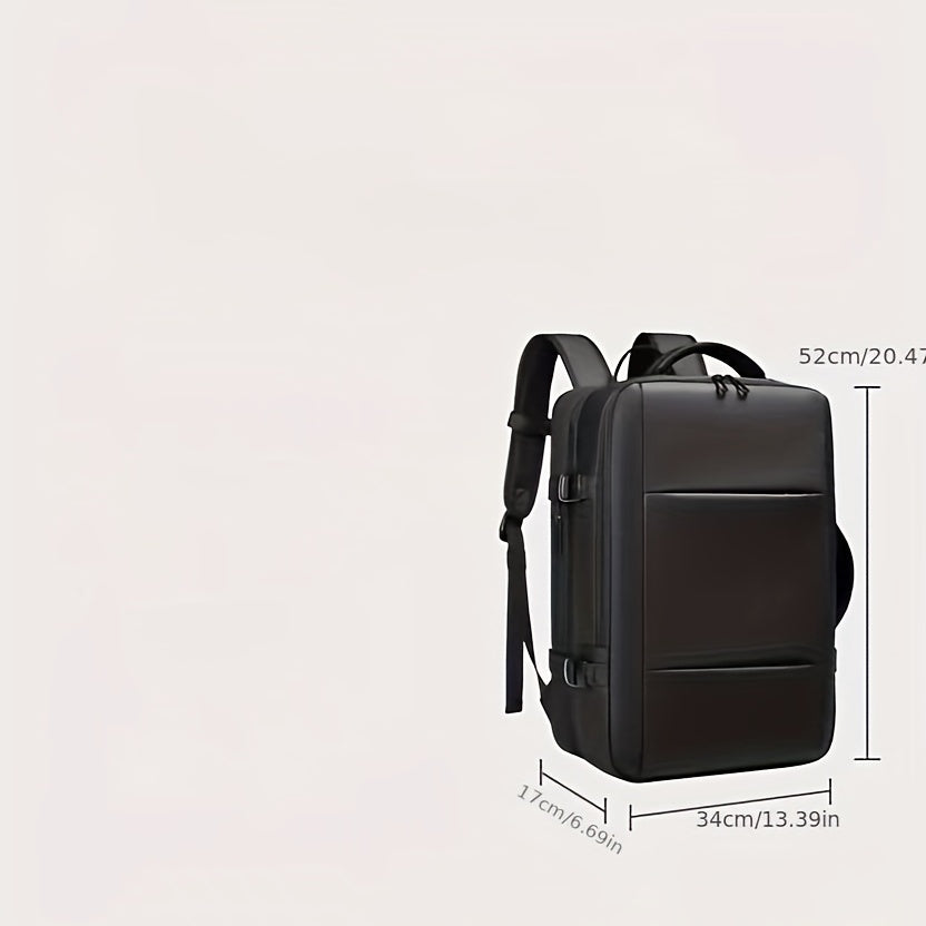 Large Capacity Business Travel Backpack, Expandable Bag