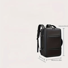 Large Capacity Business Travel Backpack, Expandable Bag