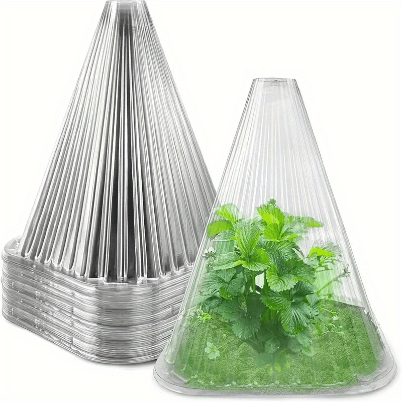 10pcs Plant Bell Cover Protects Plants From Birds 21x19x19cm